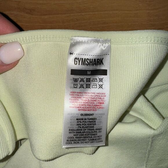 Gymshark Women's Pastel Green Sports Bra - Picture 4 of 4